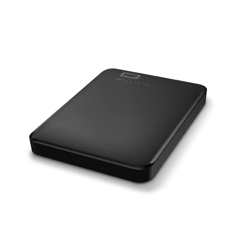 WD Elements Portable, 2TB, USB 3.0, External Hard Drive, Black (WDBU6Y0020BBK-WESN)