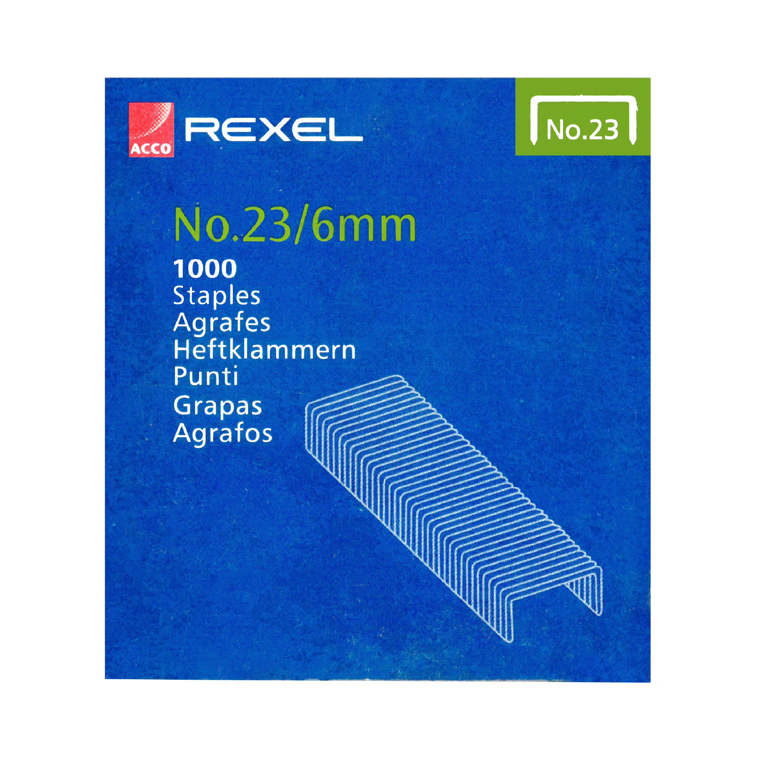 Rexel Staples, 1000/Box (No.23/6)
