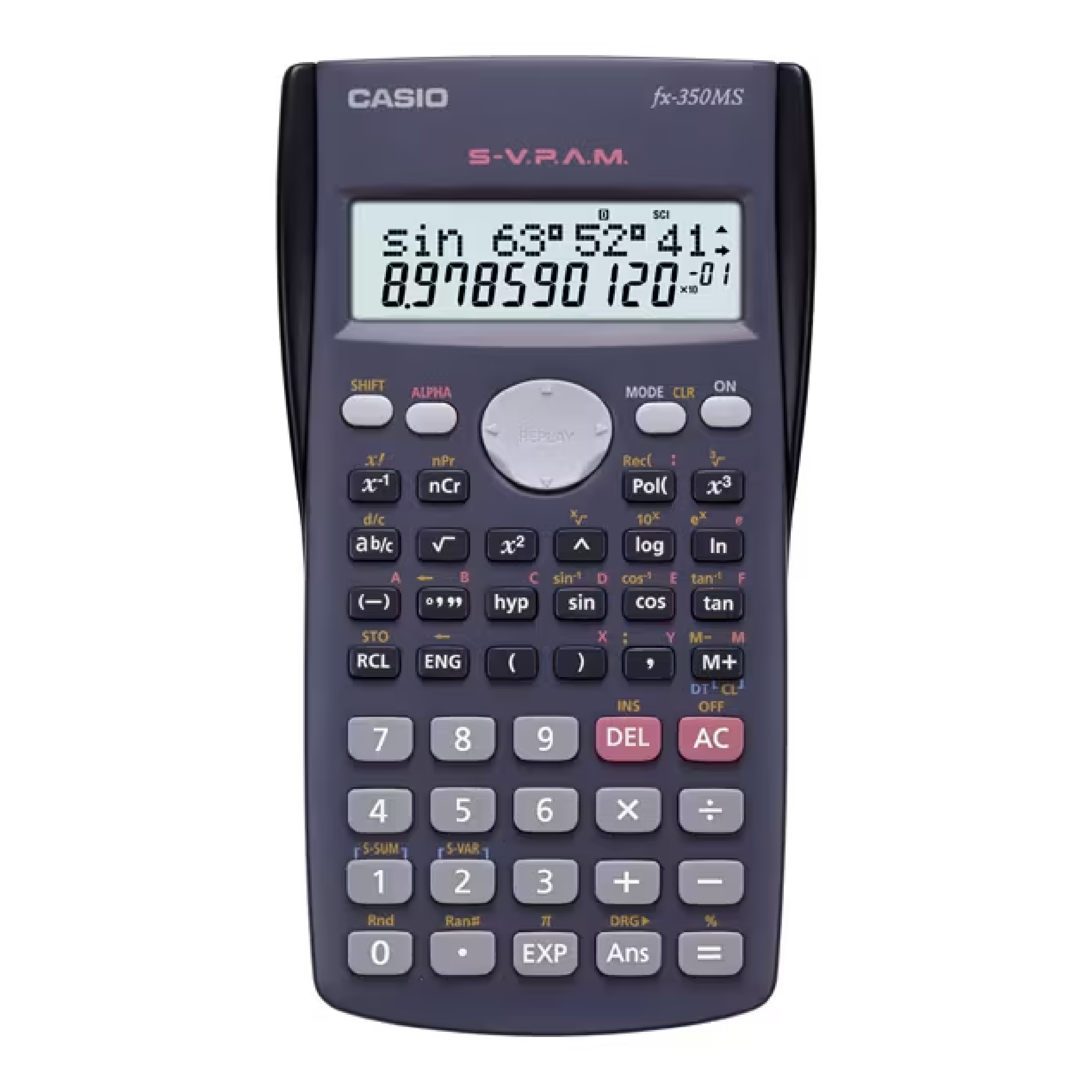 Casio Scientific Calculator, Non Programmable (fx-350MS)