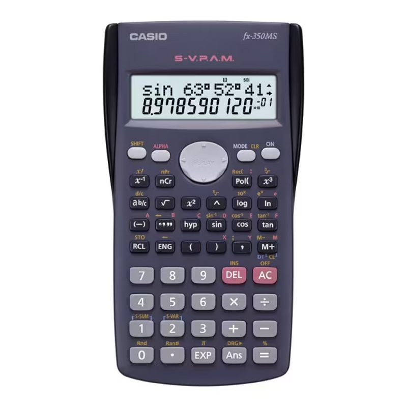 Casio Scientific Calculator, Non Programmable (fx-350MS)