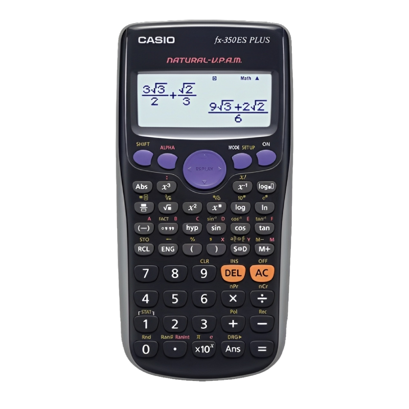 Casio Scientific Calculator, Non Programmable (fx-350ES PLUS)