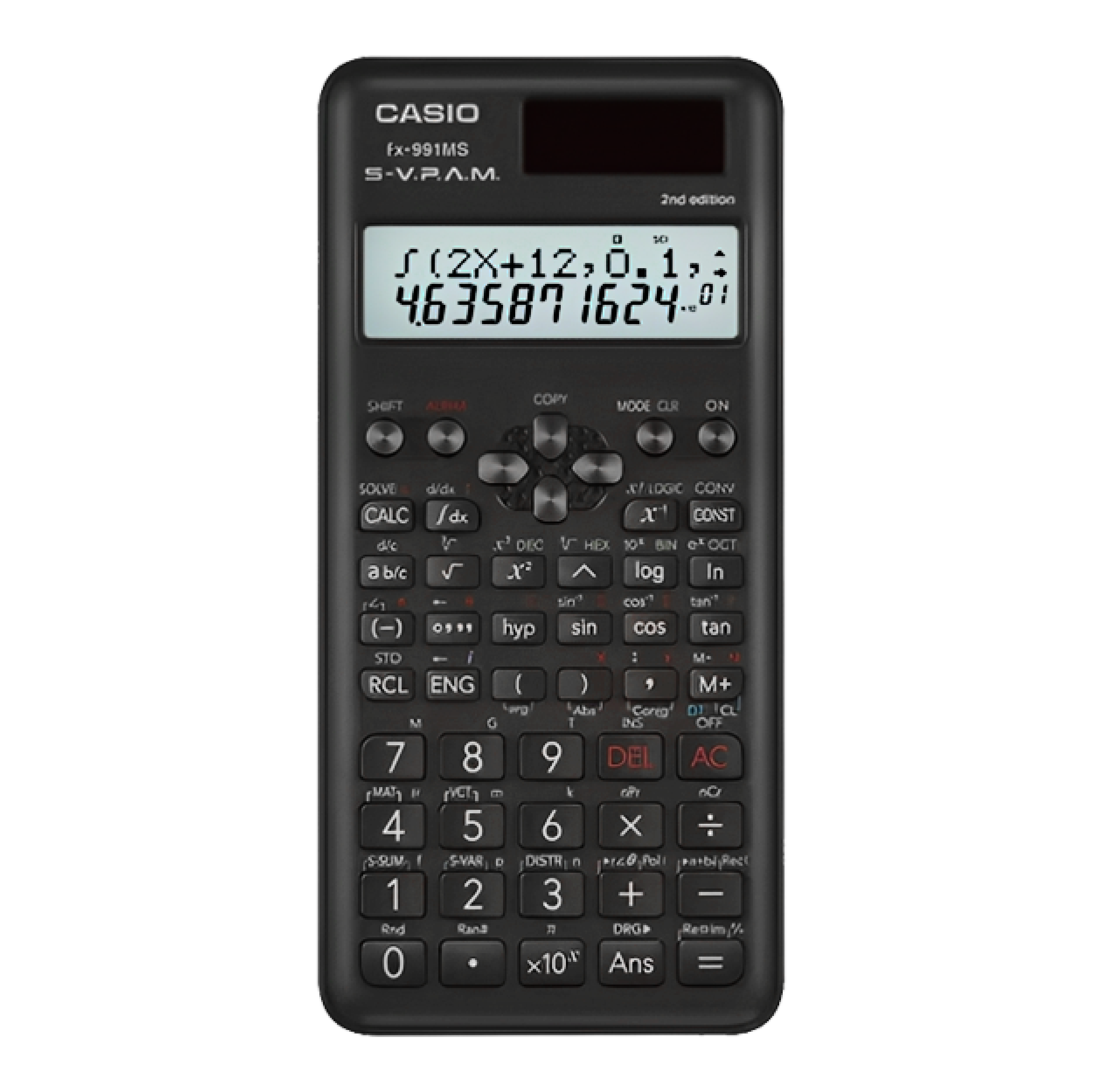 Casio Scientific Calculator, Non Programmable (fx-991MS-2)