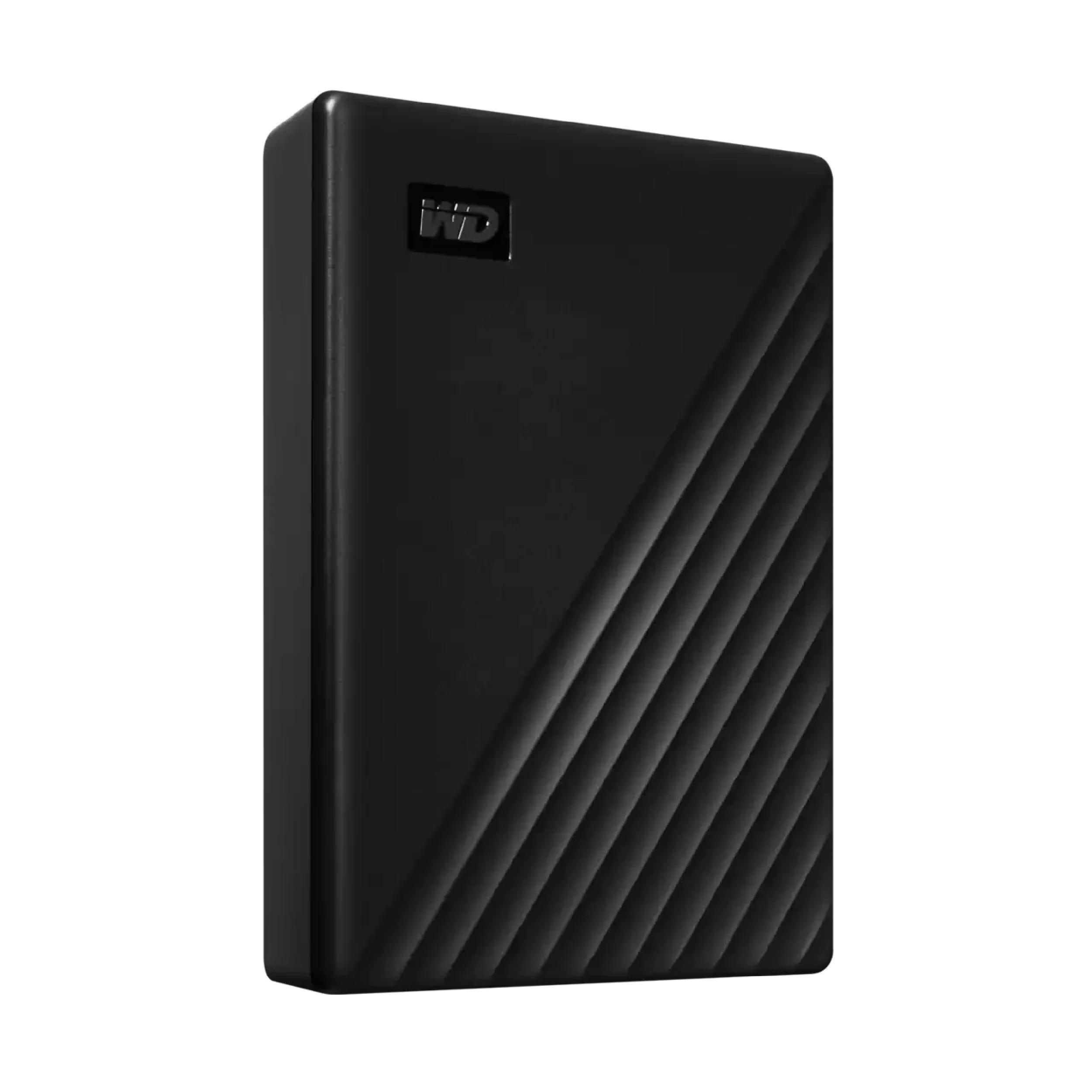 WD My Passport, 4TB, USB 3.2 Gen 1, External Hard Drive, Black (WDBPKJ0040BBK-WESN)