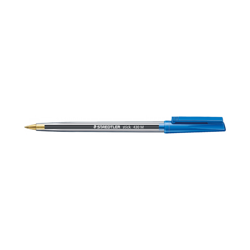 Staedtler Stick Ballpoint Pen, Medium Point (430 M)