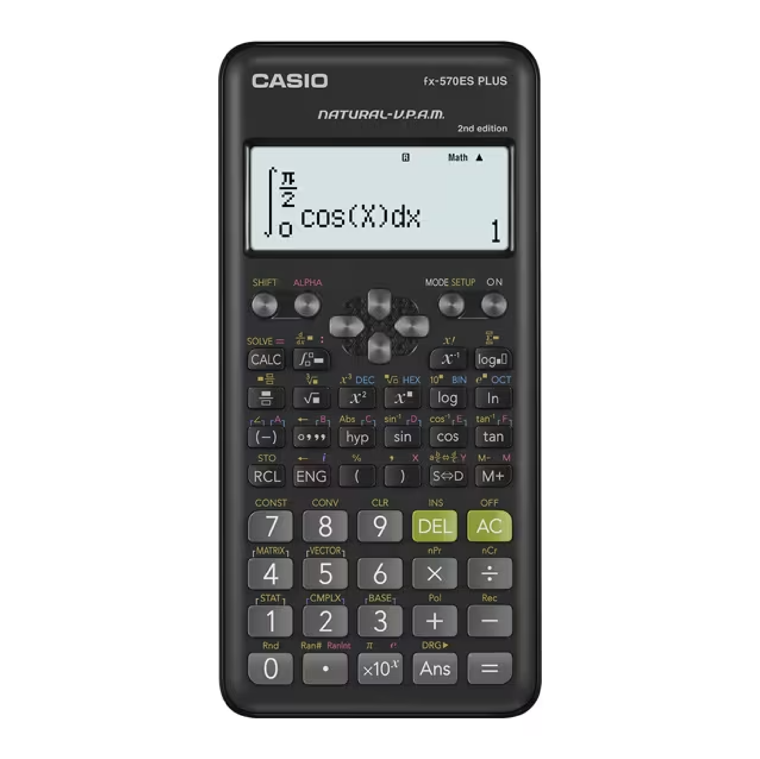 Casio Scientific Calculator, Non Programmable (fx-570ES PLUS-2)