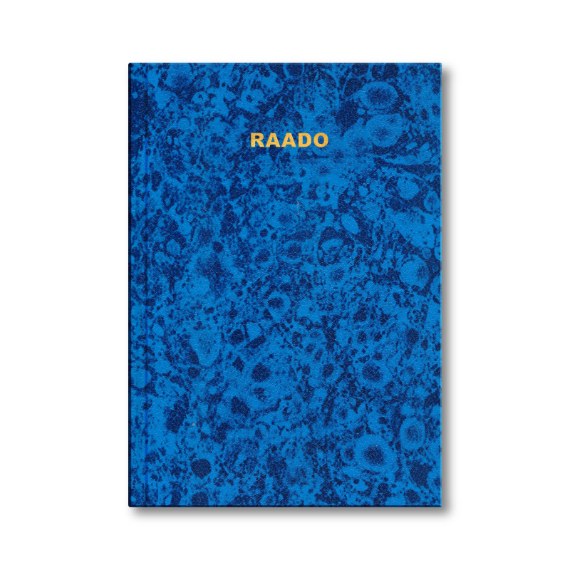 RAADO® Register Book, Blue Marble