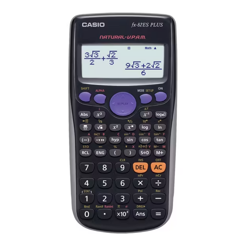 Casio Scientific Calculator, Non Programmable (fx-82ES PLUS)