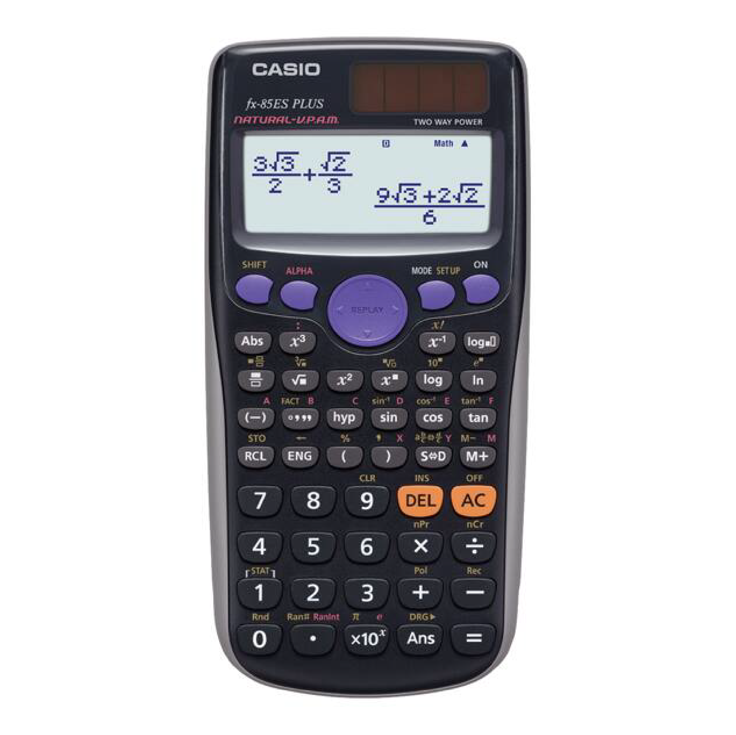 Casio Scientific Calculator, Non Programmable (fx-85ES PLUS)