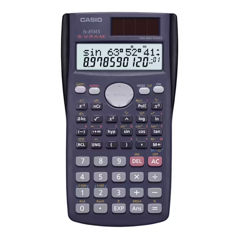 Casio Scientific Calculator, Non Programmable (fx-85MS)