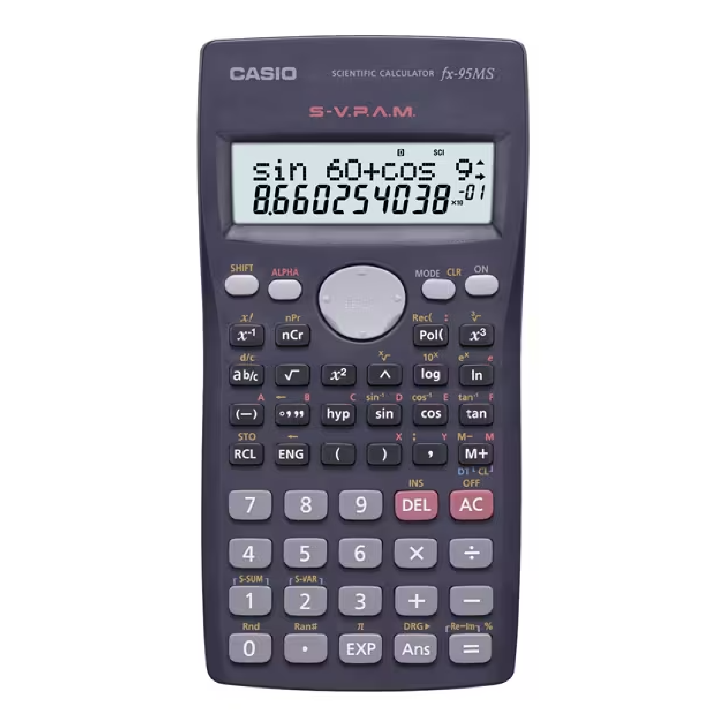 Casio Scientific Calculator, Non Programmable (fx-95MS)