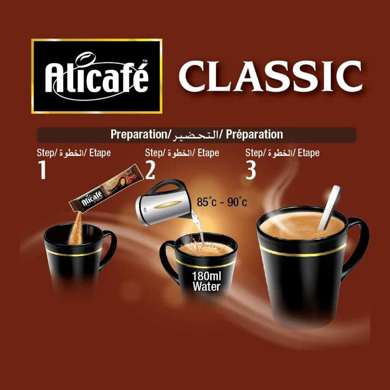 Preparation Steps of Alicafe Classic Instant Coffee 