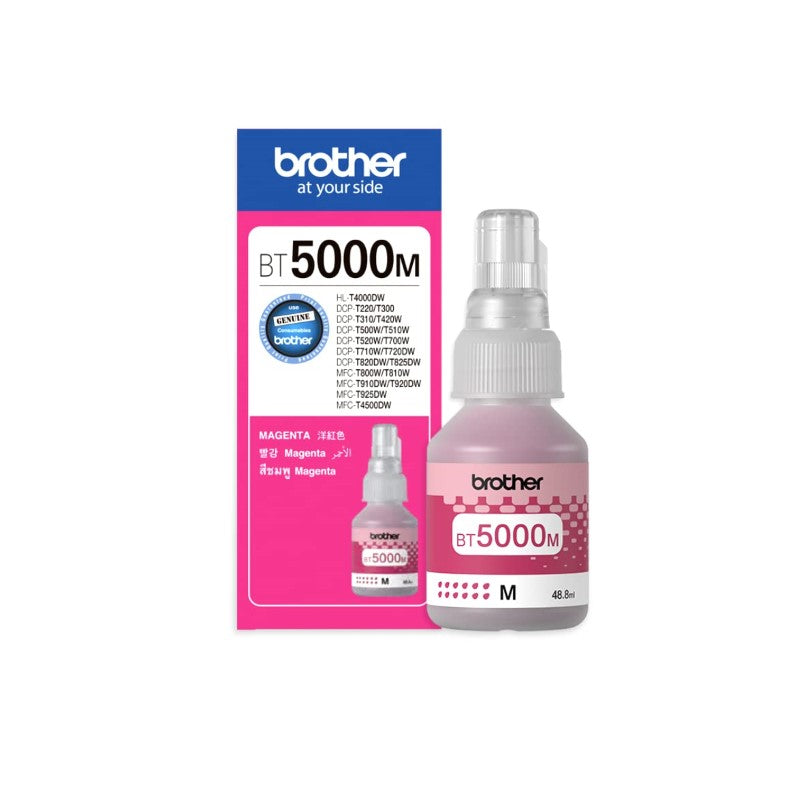 Brother BT5000M Magenta Ink Bottle (8ZC8C200240)