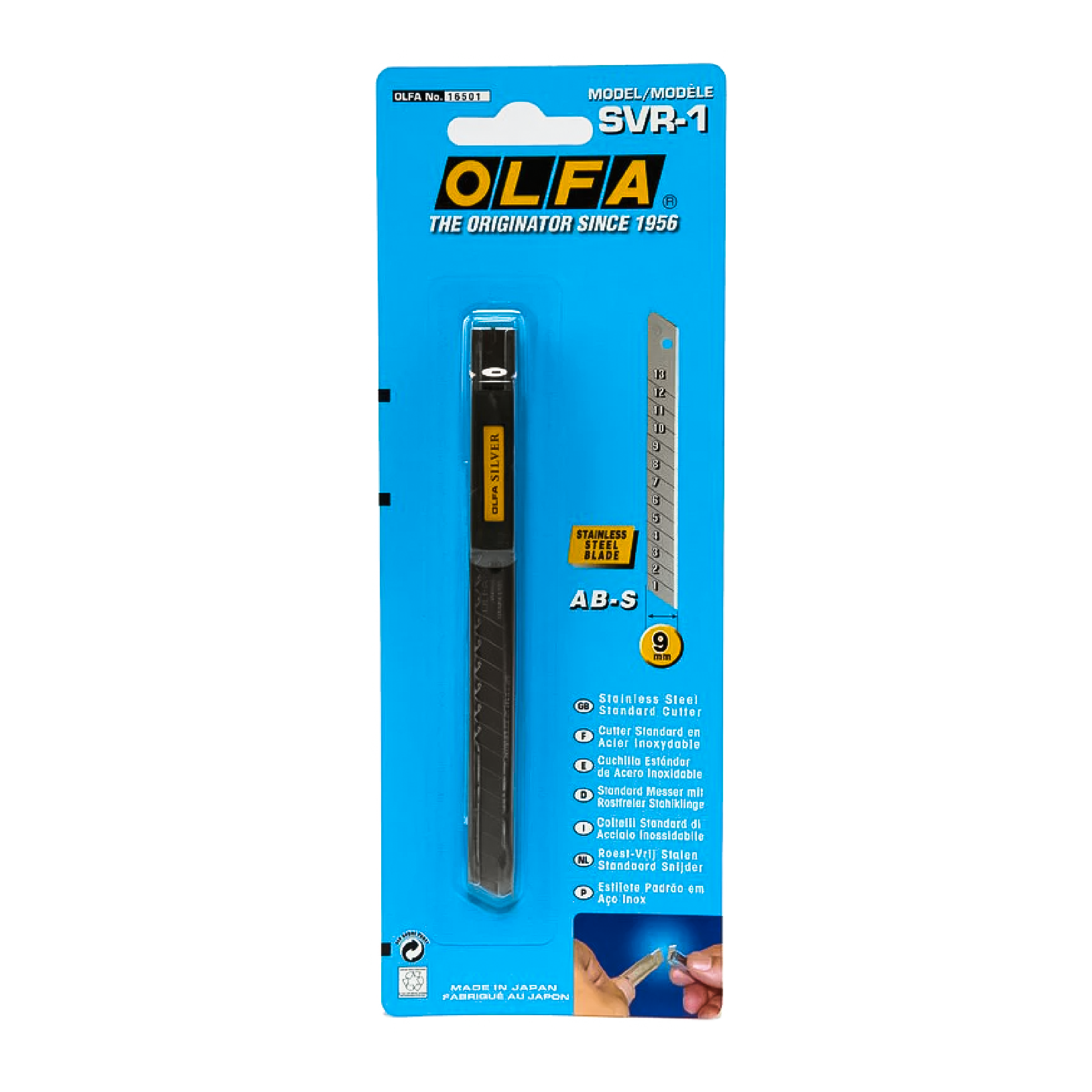 OLFA Standard Cutter, 9mm (SVR-1)