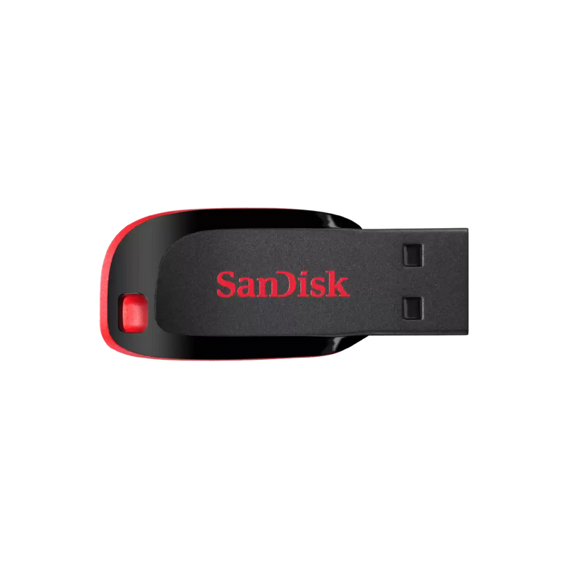 SanDisk Cruzer Blade, 32GB, USB 2.0, USB Flash Drive (SDCZ50-032G-B35)