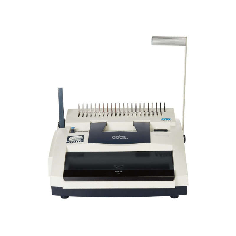 DSB Binding Machine 2-in-1, Plastic and Metal, Comb+Wire (CW-350)