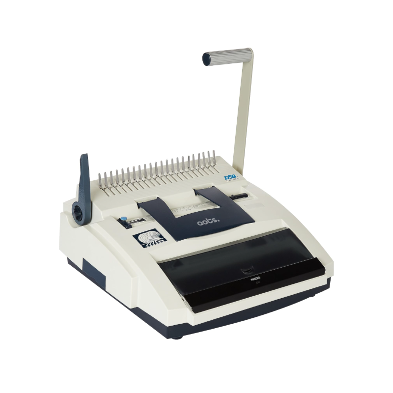 DSB Binding Machine 2-in-1, Plastic and Metal, Comb+Wire (CW-350)