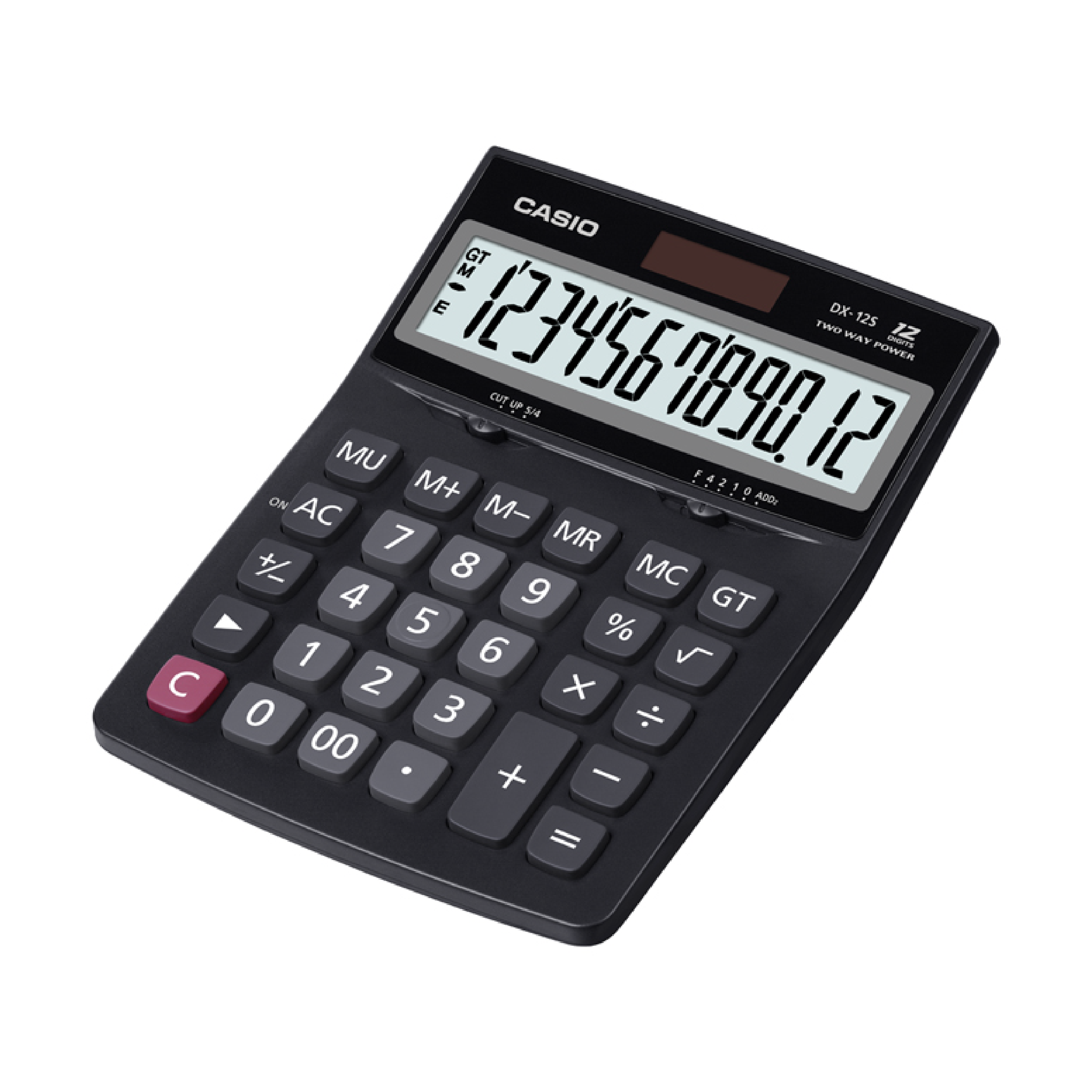 Casio 12-Digit Calculator, Desktop Type (DX-12S)
