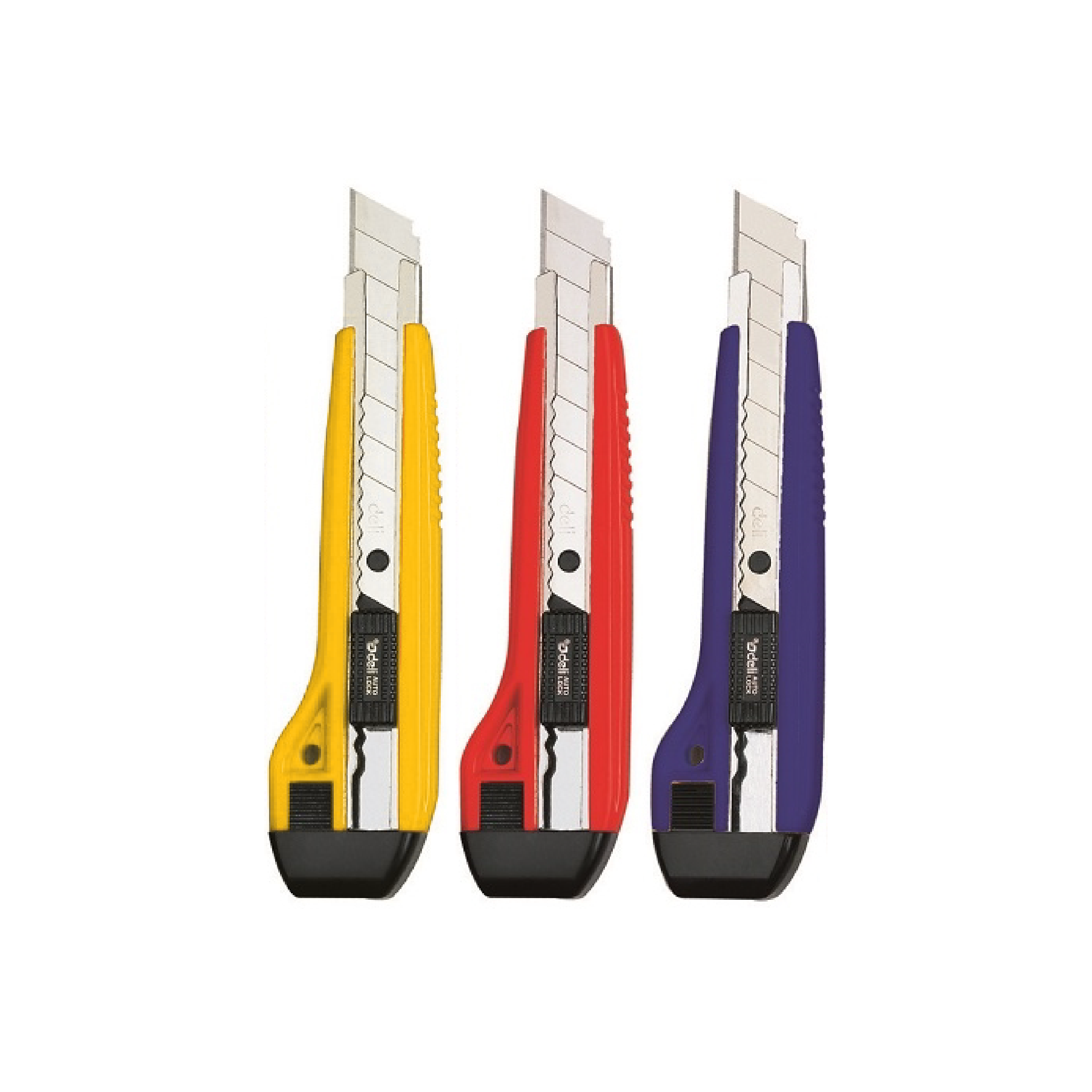 deli Auto-Lock Retractable Cutter (E-2041)