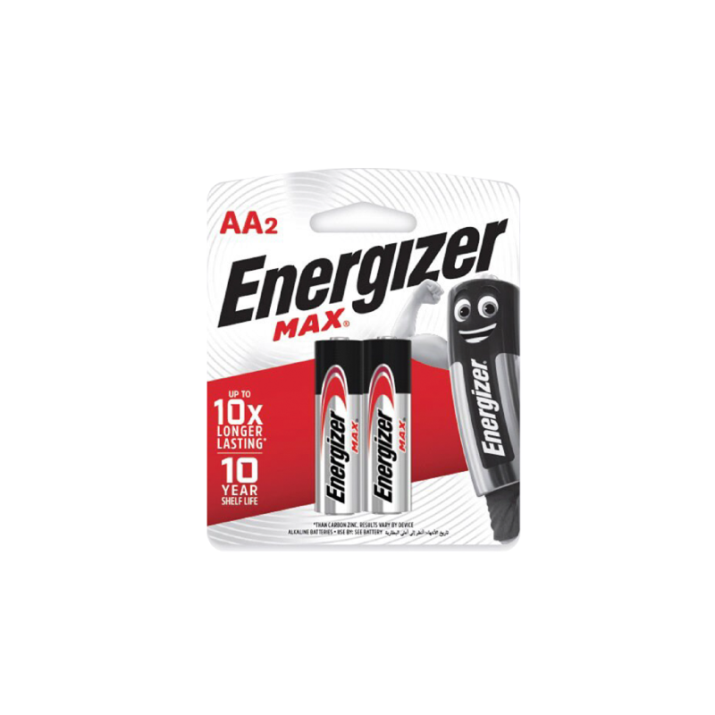 Energizer MAX AA Battery (E91 BP2)