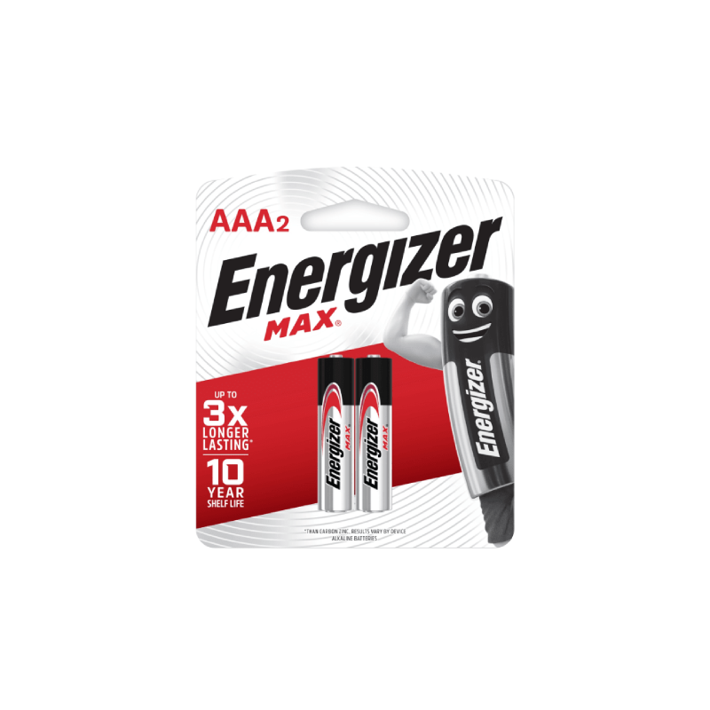 Energizer MAX AAA Battery (E92 BP2)