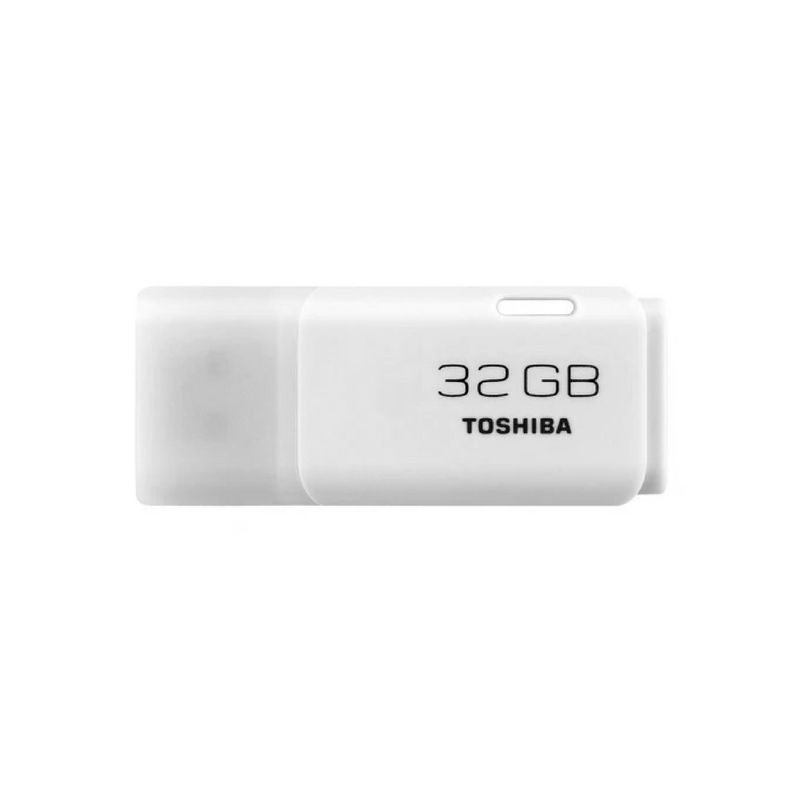 Toshiba TransMemory, 32GB, USB 2.0, USB Flash Drive, White (U202)