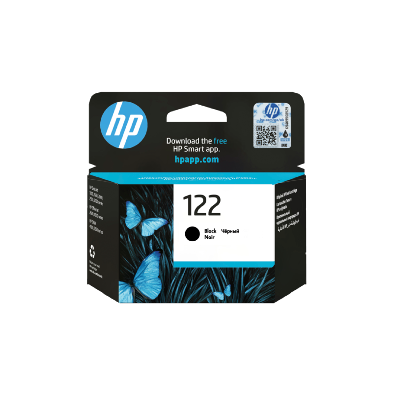 HP 122 Black Ink Cartridge (CH561HE)
