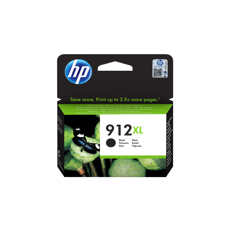 HP 912XL Black Ink Cartridge (3YL84A)