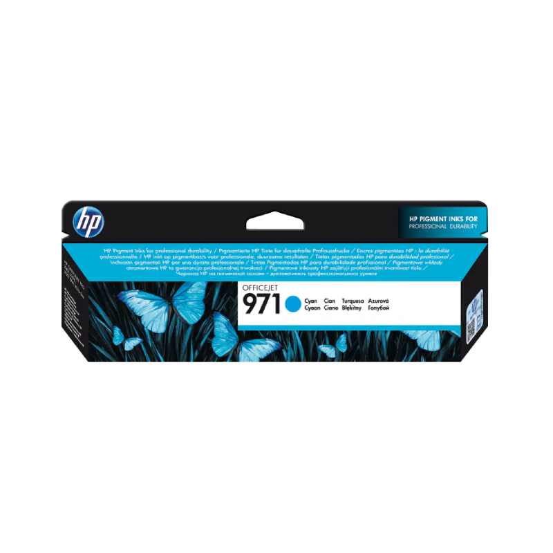 HP 971 Cyan Ink Cartridge (CN622AE)