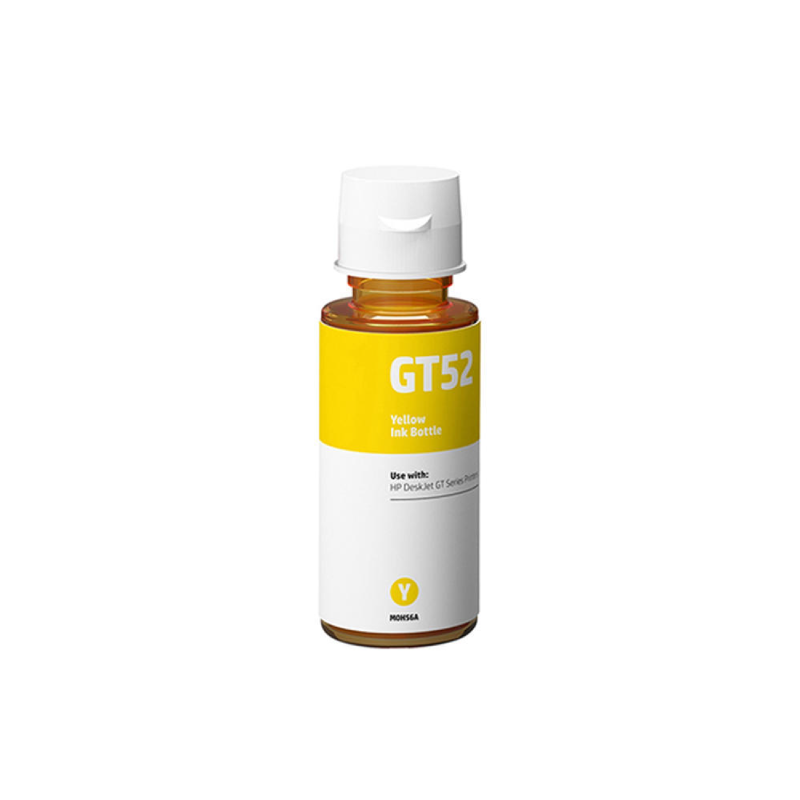 HP GT52 Yellow Ink Bottle, 70ml (M0H56A)