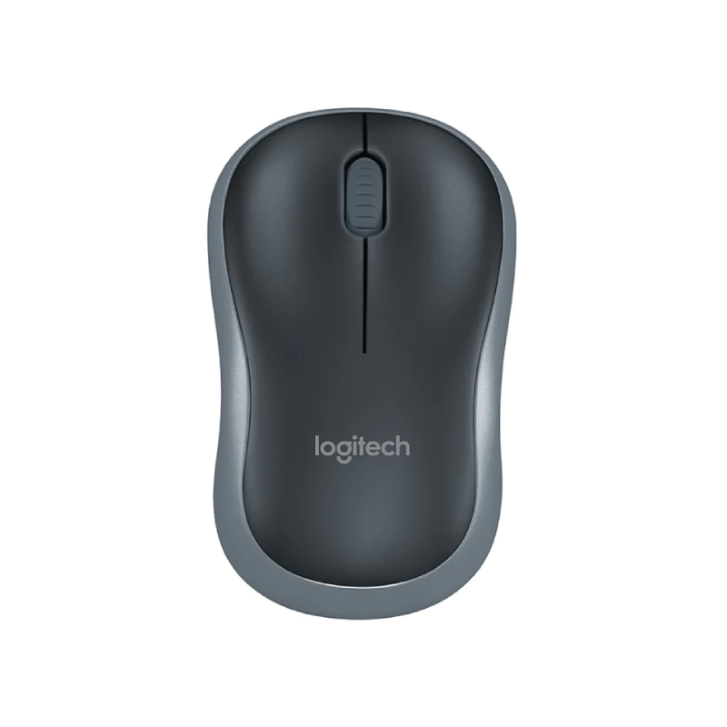 Logitech Compact Wireless Mouse, Swift Grey (M185)
