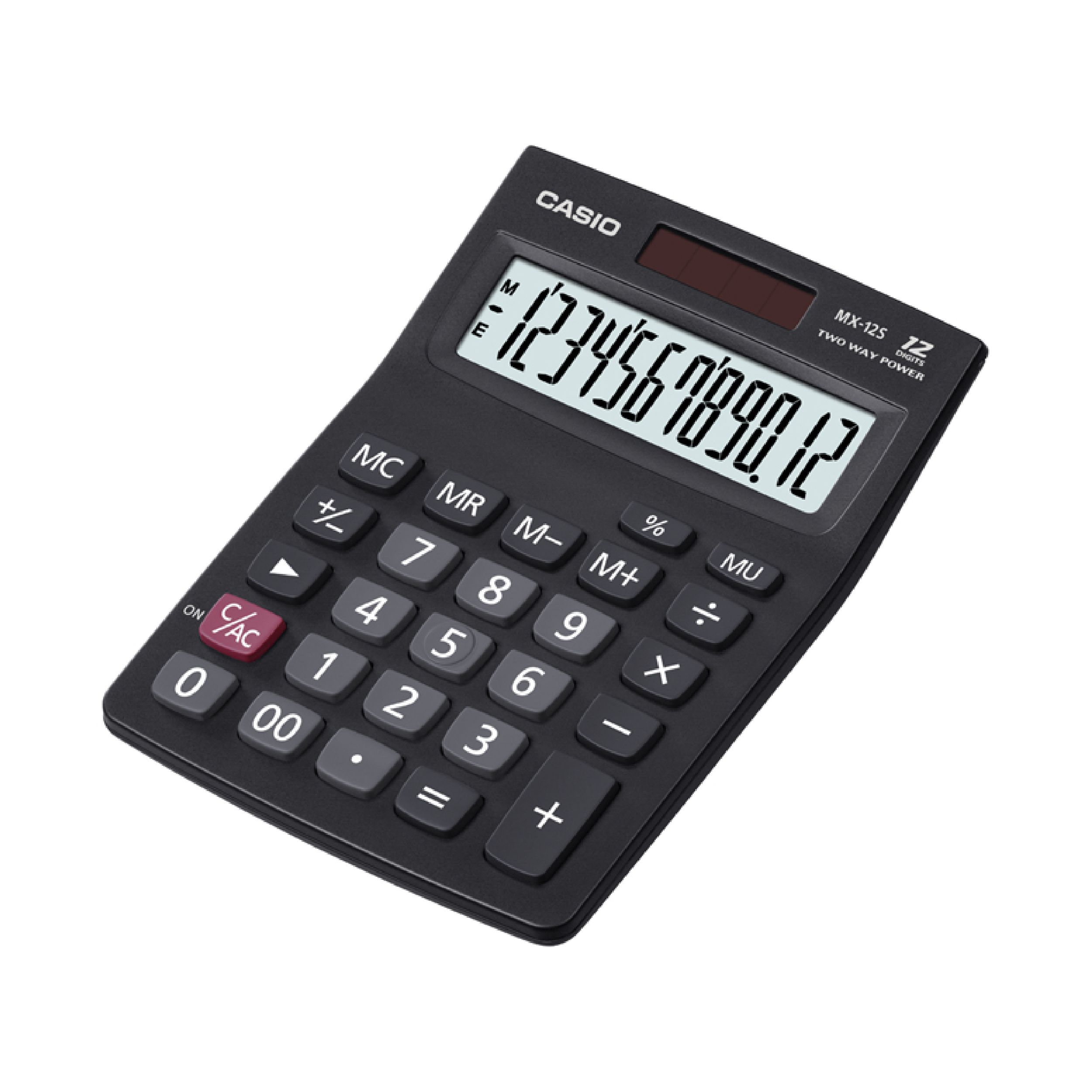 Casio 12-Digit Calculator, Desktop Type (MX-12S)