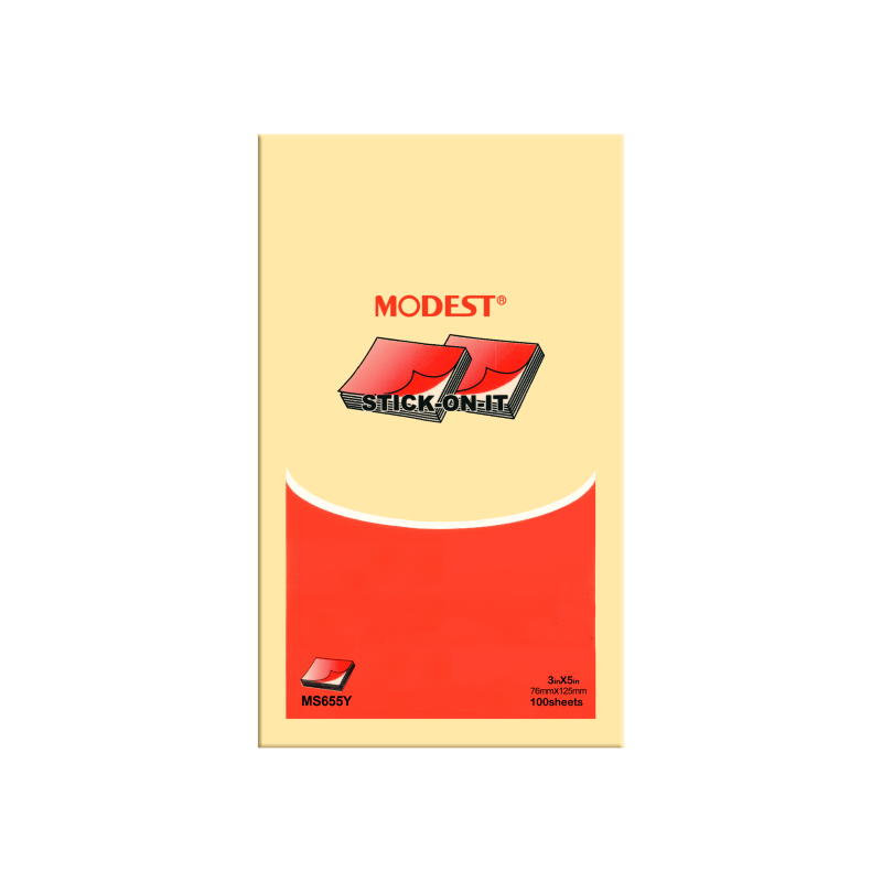 MODEST STICK-ON-IT Sticky Notes, 3