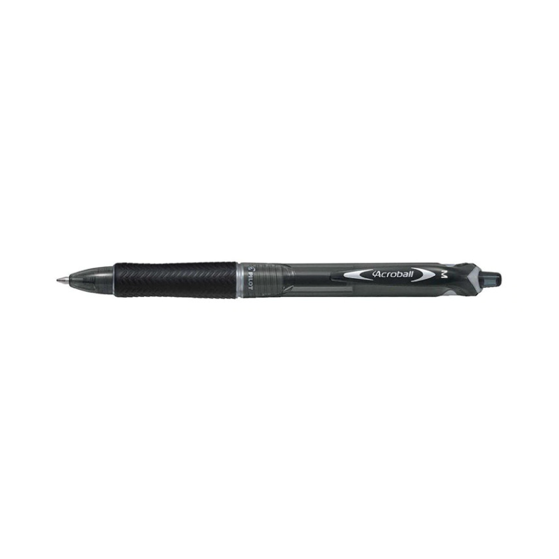 Pilot Acroball Ballpoint Pen with a Medium 1.0mm Point in Black Ink