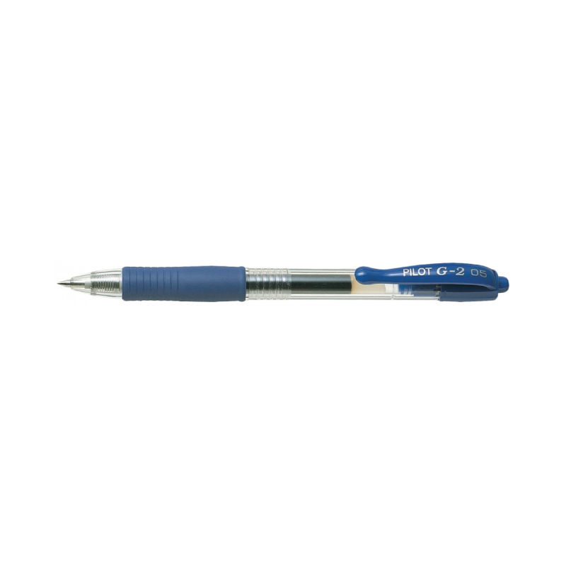 Pilot G-2 Gel Pen with an Extra Fine 0.5mm Point in Blue Ink