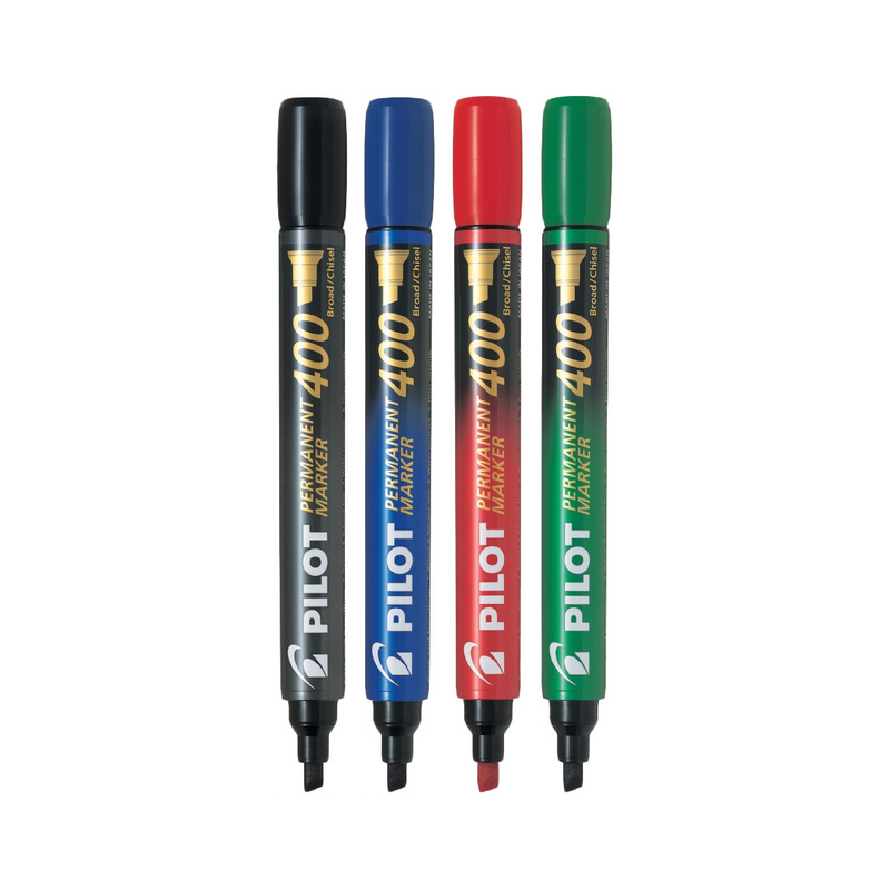 Pilot Permanent Marker Pen, Chisel Tip (SCA-400)