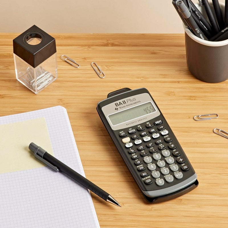 Texas Instruments BA II Plus Financial Calculator (BA-II-PLUS)