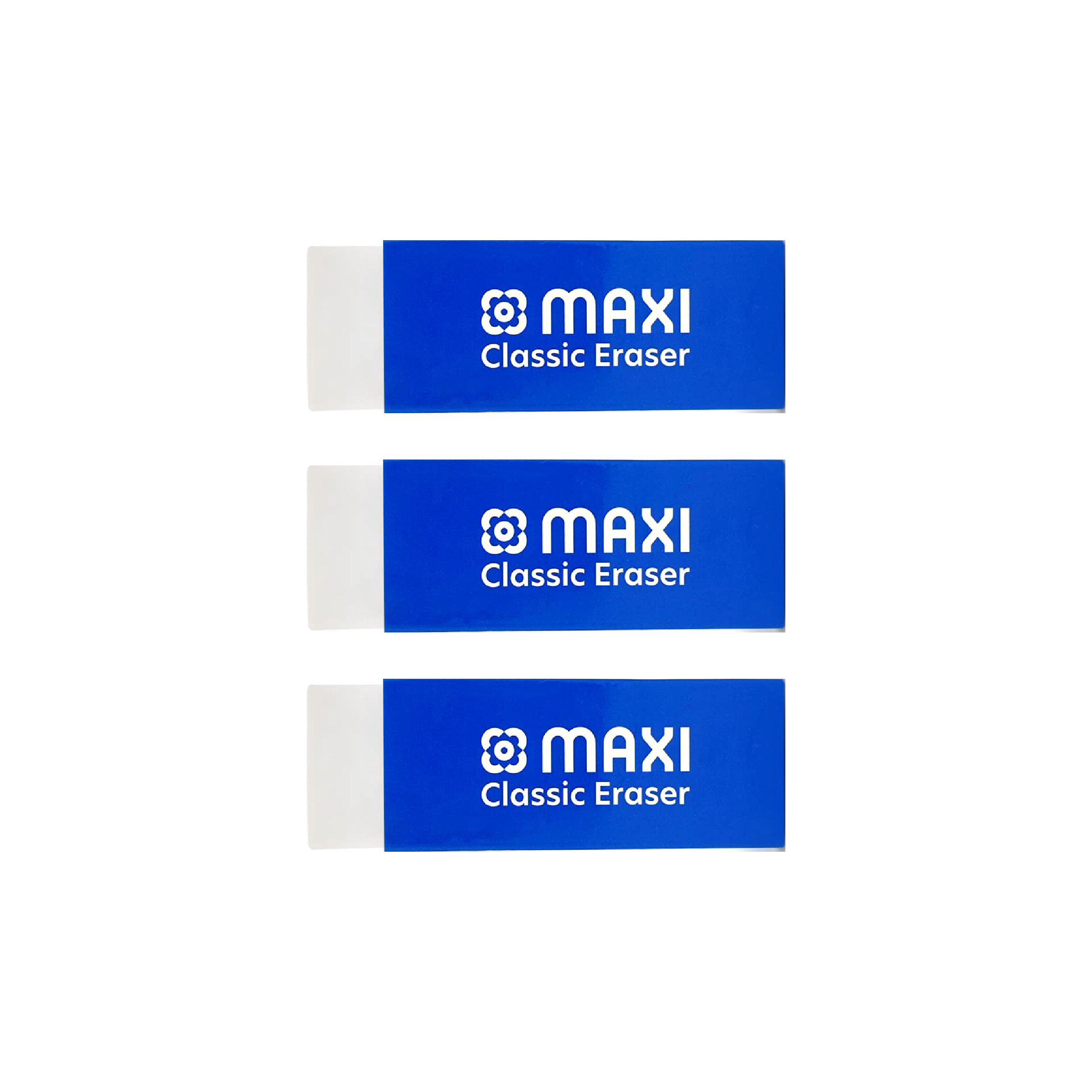 Maxi Classic Dust Free Erasers, Big Size, 06cm (MX-WS-C20)