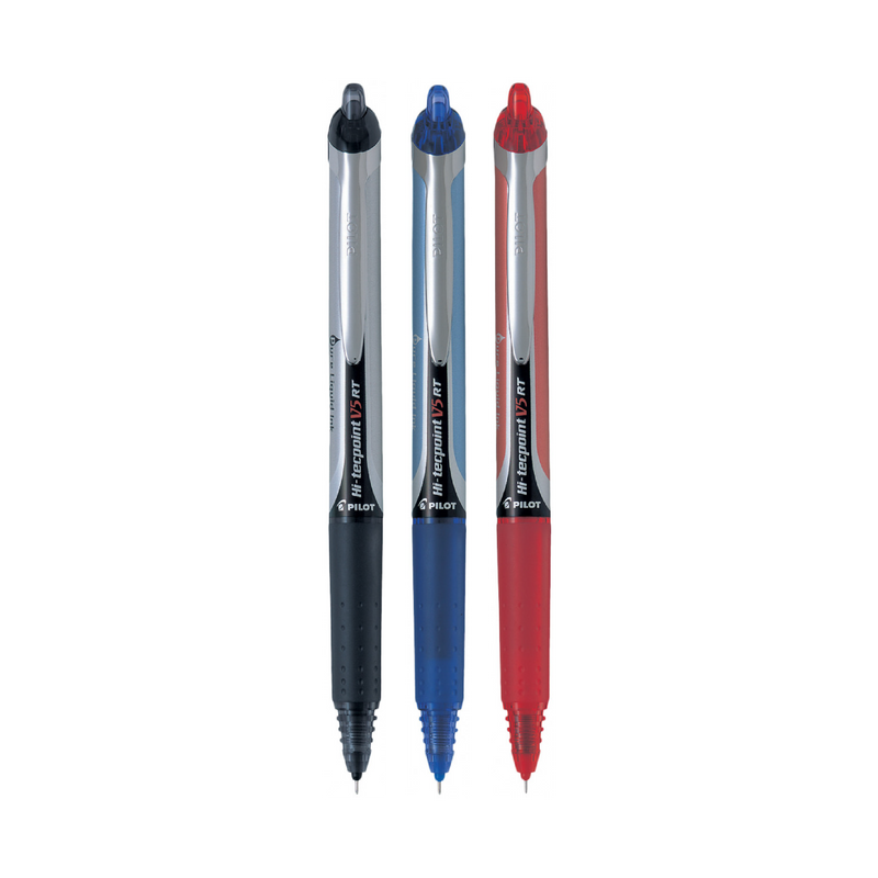 Pilot Hi-Tecpoint V5 Retractable Rollerball Pen, Extra Fine Point, 0.5mm (BXRT-V5)