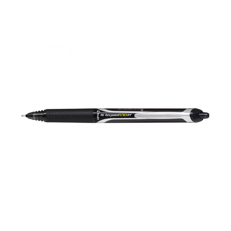 Pilot Hi-Tecpoint V10 Retractable Rollerball Pen, Medium Point, 1.0mm (BXRT-V10)