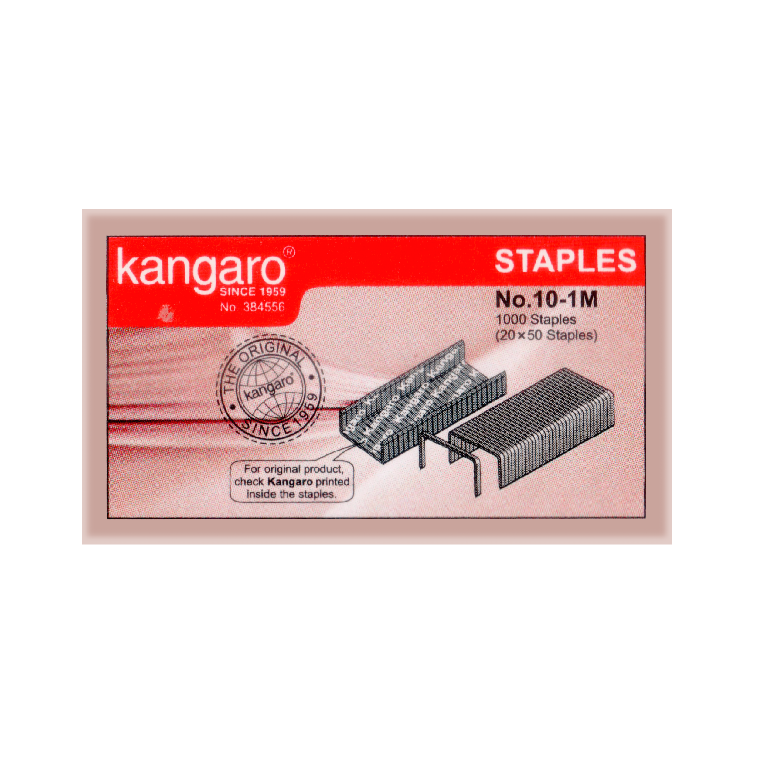 Kangaro Staples, 1000/Box (No.10-1M)