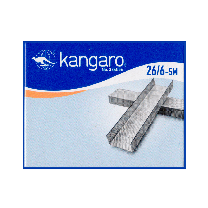 Kangaro Staples, 5000/Box (No.26/6-5M)