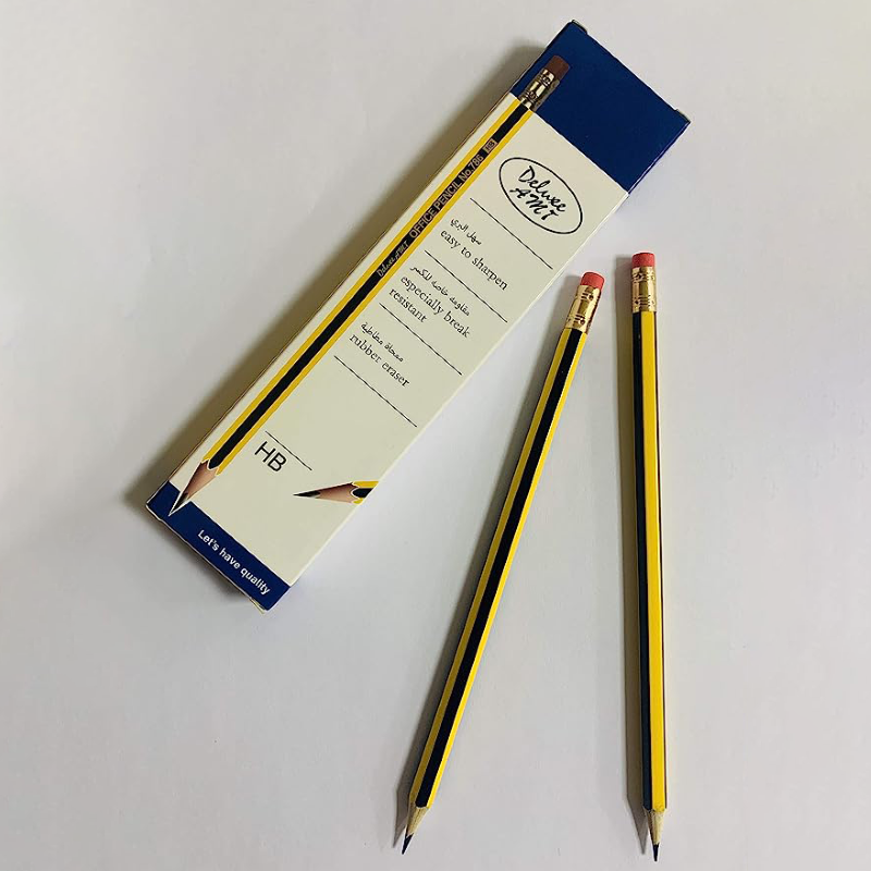 Deluxe AMT Office Pencil, HB, 12/Pack (HB786)