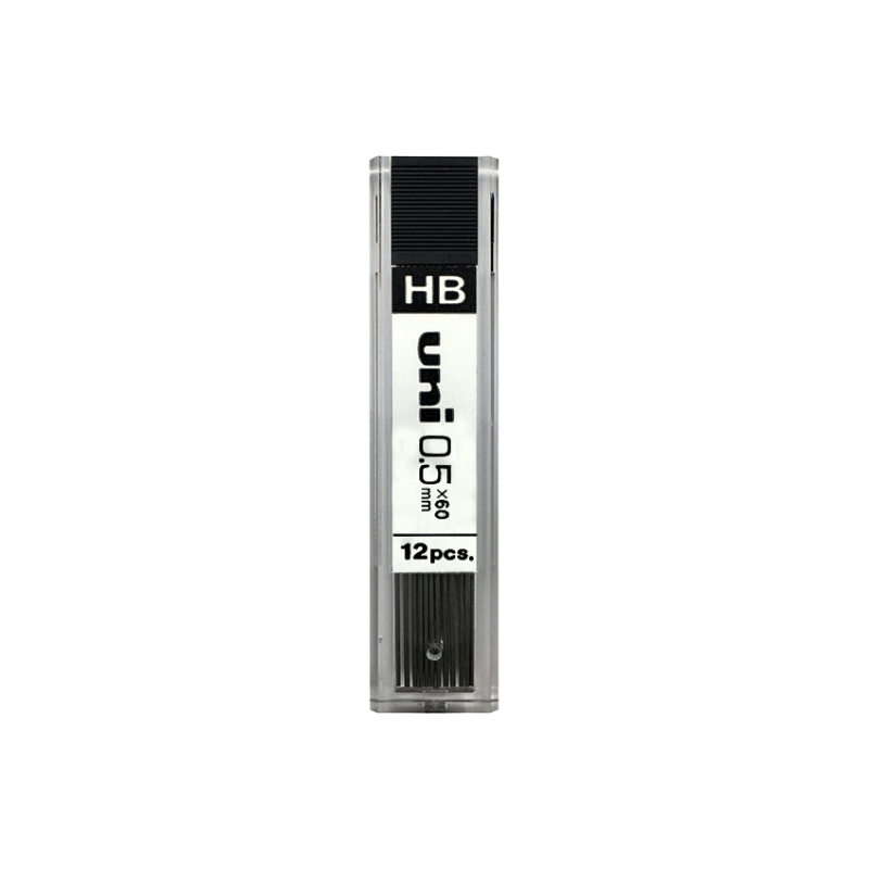 uni Lead Refill, 0.5mm, HB, 20/Leads (UL-1405)