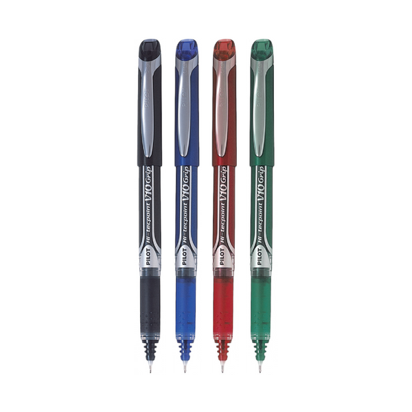 Pilot V10 Uni Jetstream Color Ballpoint Pen Set - 8 Vibrant Colors In ...