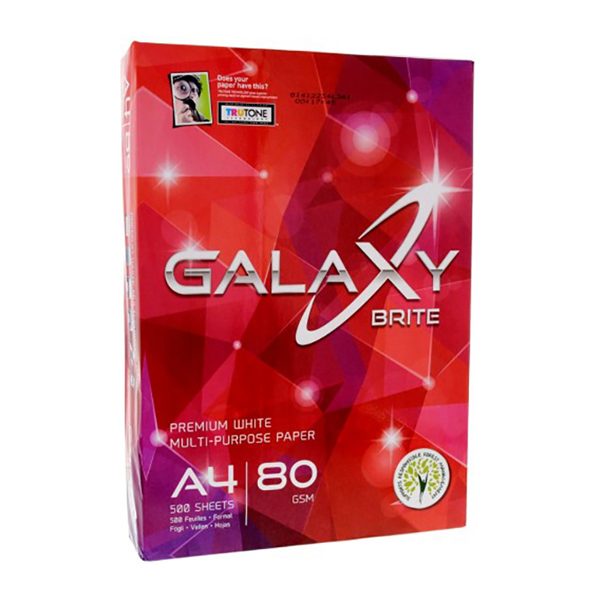 Galaxy Copy Paper - A4 80gsm 500Sheets/Ream 5Reams/Box