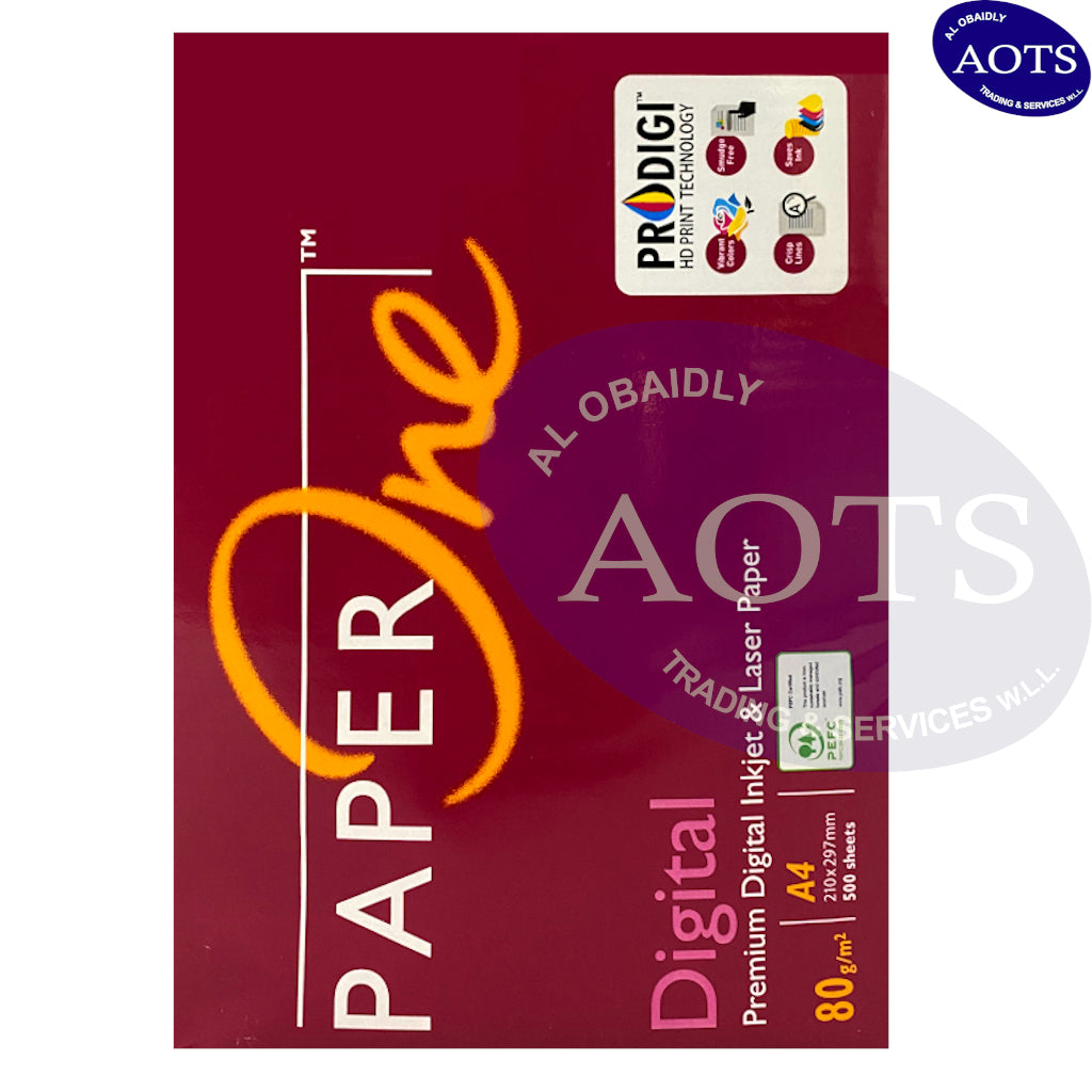 PaperOne Copy Paper - A4 80gsm, 500sheets/Ream, 5xReams/Box