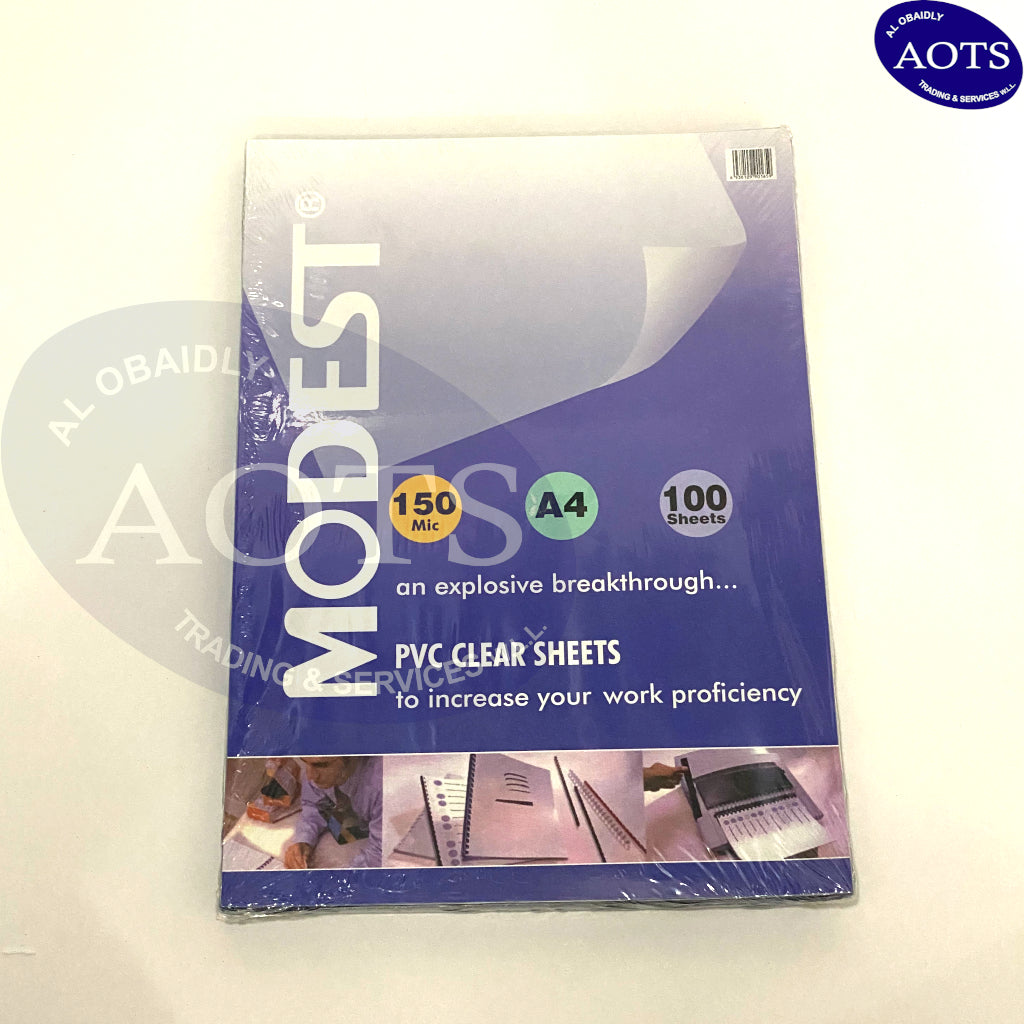 Modest Binding Cover Clear